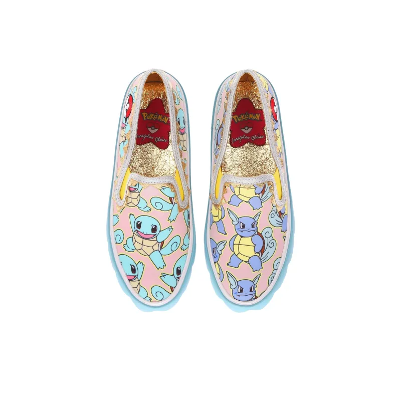 IRREGULAR CHOICE SQUIRTLE Abrasion Resistant Low Top Casual Shoes Unisex Multicolor-5