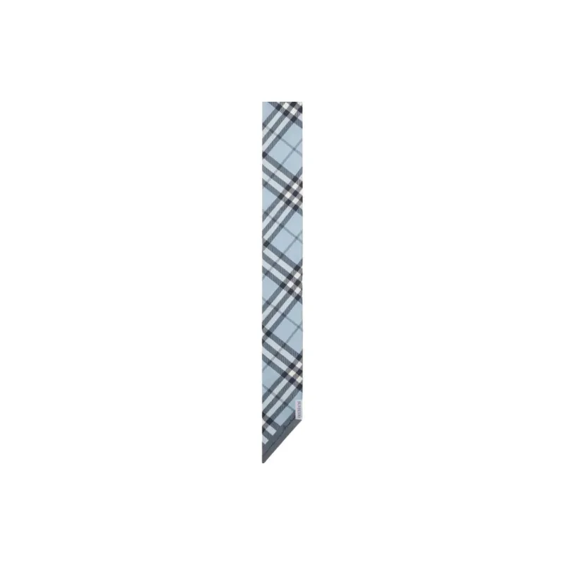 Burberry Checked Silk Scarf-2