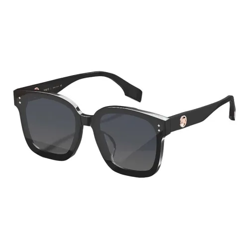 ROLLOTD Plate Frame TR/Memory Plastic Round Sunglasses Unisex