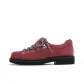 Long-Haired Red (This Style's Leather Shoe Size, Compared to Athletic Shoes Size)