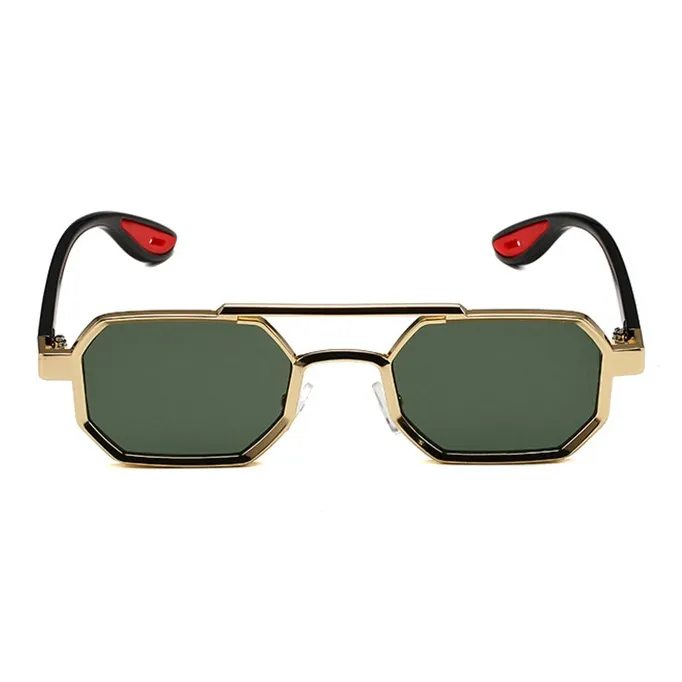 YALMY Metal Irregular Shape Sunglasses Men's-5