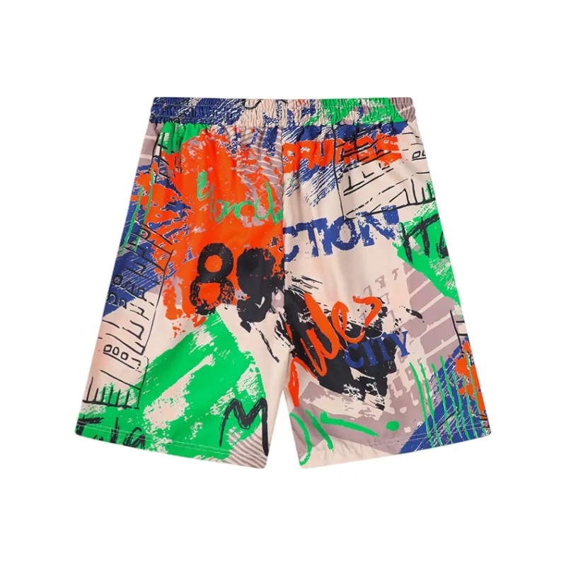 FORCEPULR Casual Shorts Unisex Apricot-1
