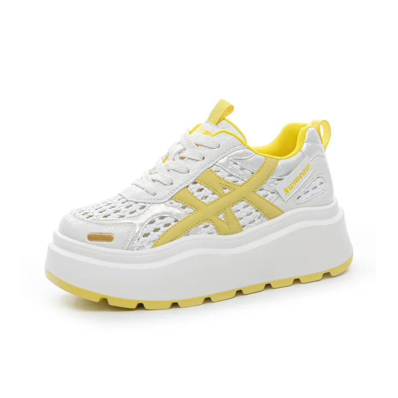 POOQ Low Top Casual Shoes Women's-5