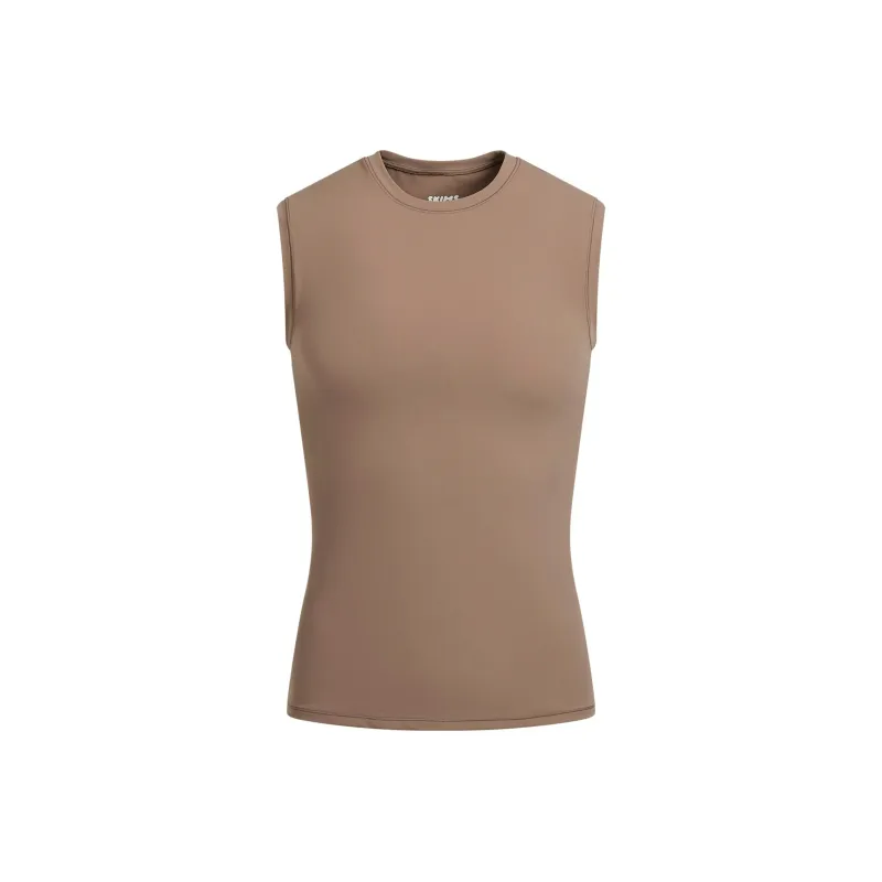 Skims Tank Tops Men UMBER/Earth Tone-0