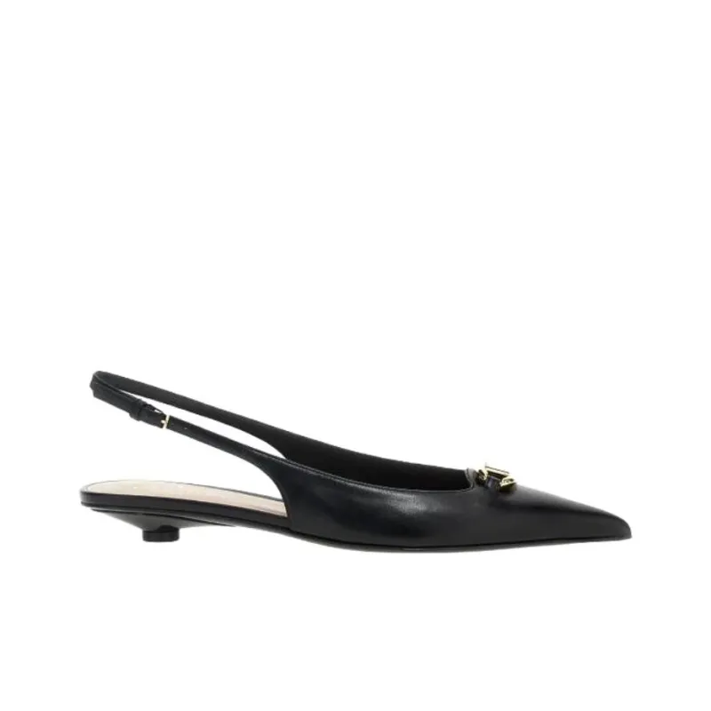 Valentino Vlogo Casual Single Shoes Women's Black-1