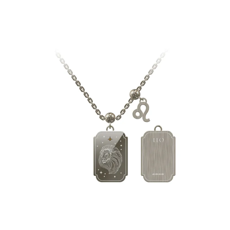 KLIN KLIN Steel Necklaces Unisex-8