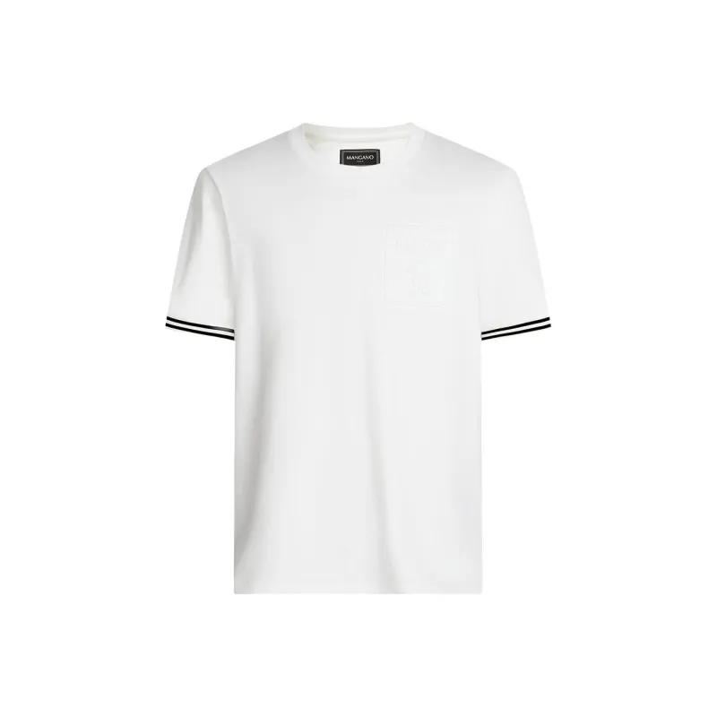 MANGANO T Shirts Men White-0