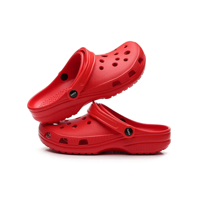 XGGC Summer Outerwear Closed Toe Breathable Odor Resistant EVA Platform Height Increasing, Slip Resistant Clogs-14
