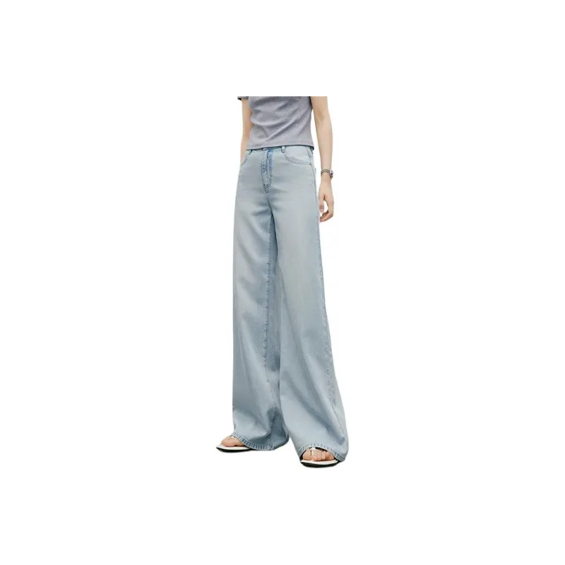 Hopeshow Jeans Women's Light Denim Blue 070-0