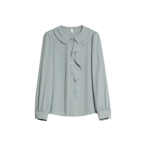 Mambe Shirts Women's Sage Green