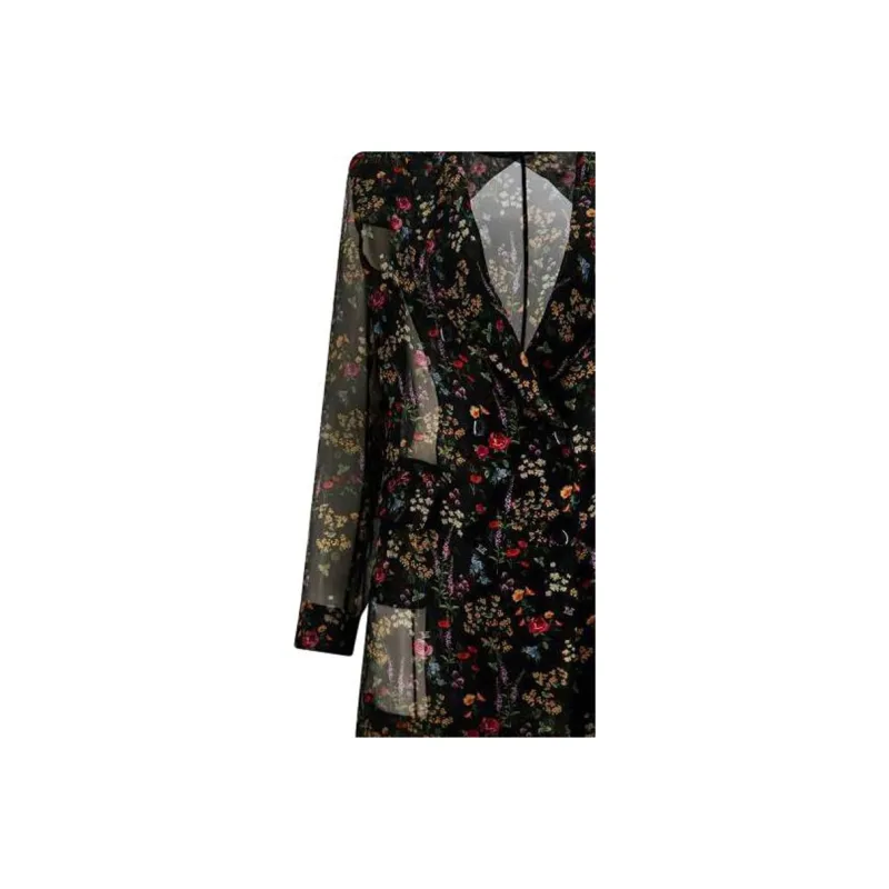 MaxMara Floral Printed Sheer Jacket-2