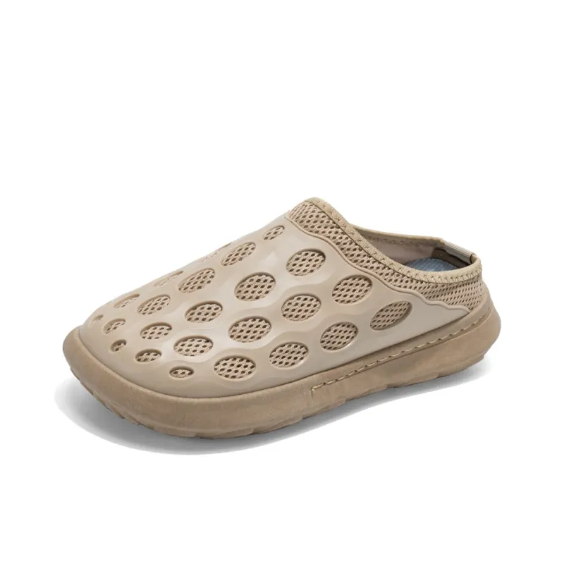 JKEM Abrasion Resistant Slip Resistant Closed Toe Slippers Men's-16