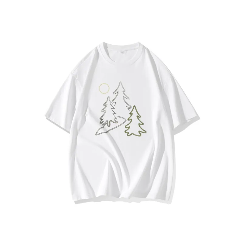 FAIRWHALE Drop Shoulder Sleeve T Shirt Women's-0