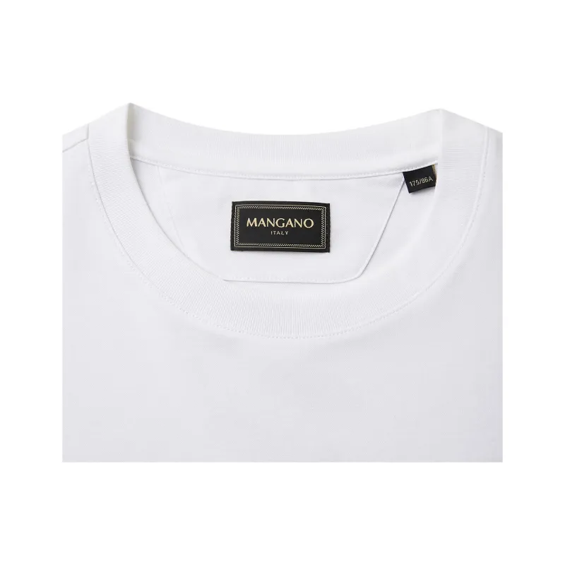 MANGANO T Shirts Men White-3