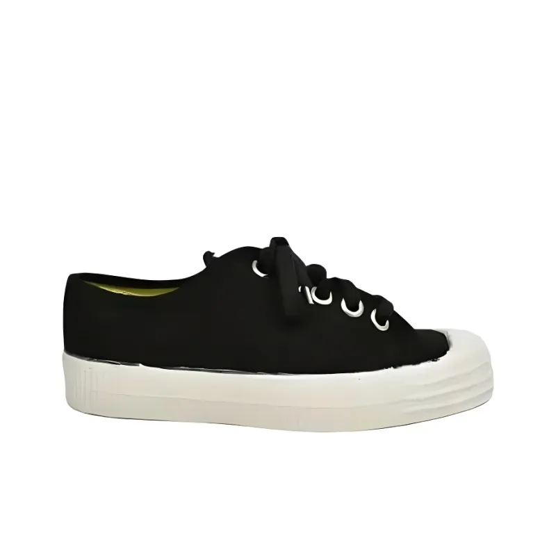 Novesta STAR MASTER Abrasion Resistant Low Top Canvas Shoes Unisex Black-1