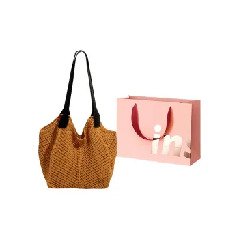WHEELY BABY+ Knitted Fabric Shoulder Bag Women's Multicolor