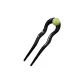Green Bead U-Shaped Hairpin