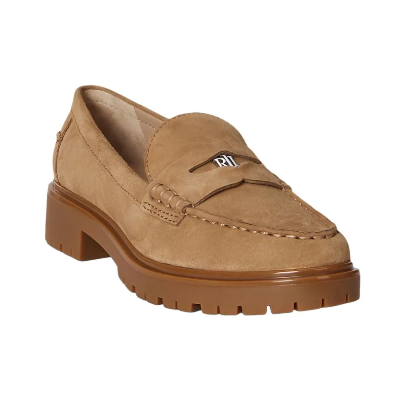 LAUREN RALPH LAUREN Marli Loafers 4cm Women's Brown-2