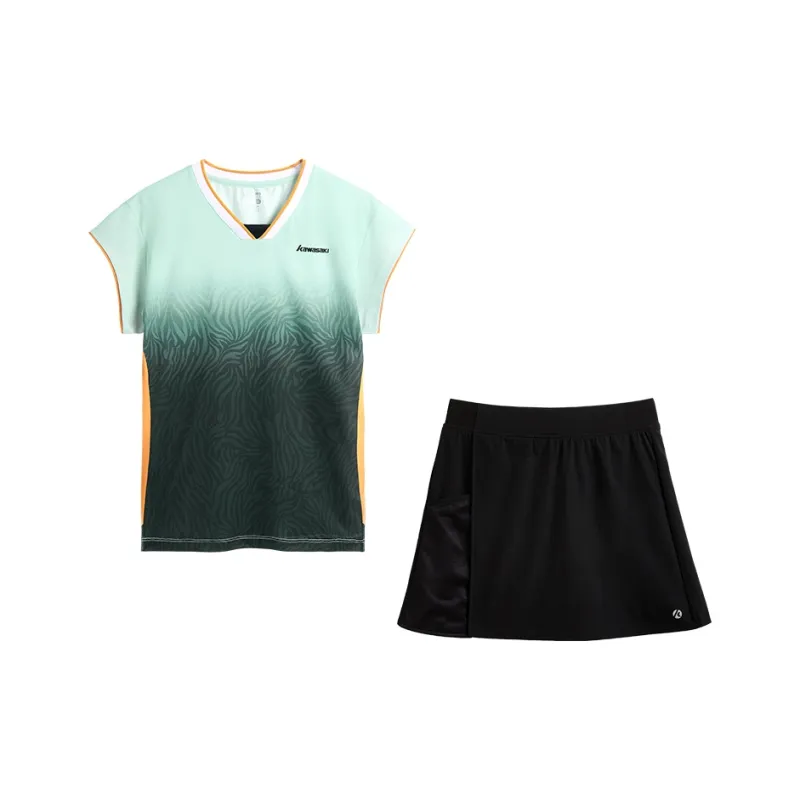 Kawasaki Small Waist Series Fitness Set Women's-0