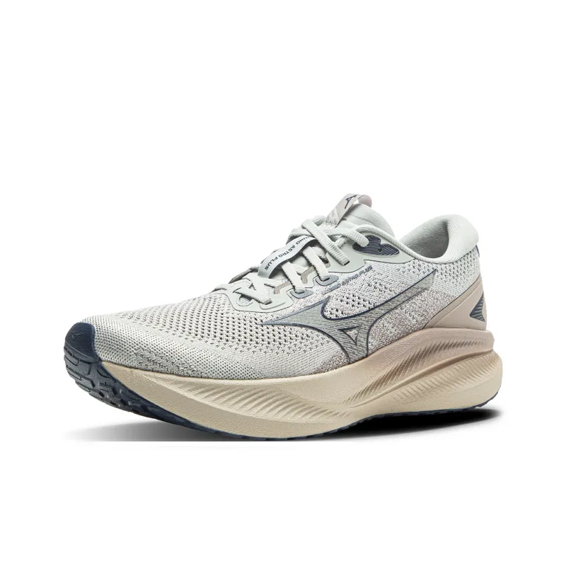 Mizuno ASTRO PLUS Support Breathable Slip Resistant Low Top Running Shoes Unisex Gray-1