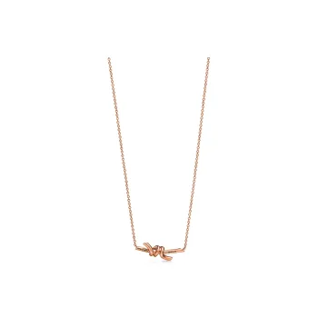 TIFFANY & CO. 18K Rose Gold Necklaces Women's Rose Gold