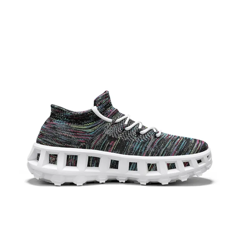 KEKAFU Slip Resistant Mid Top Casual Shoes Men's-2
