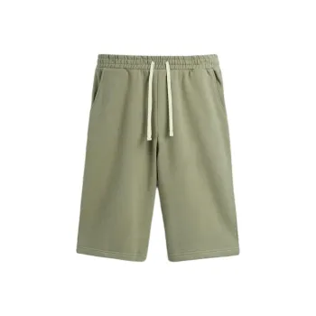 ZARA Casual Shorts Men Dark Khaki