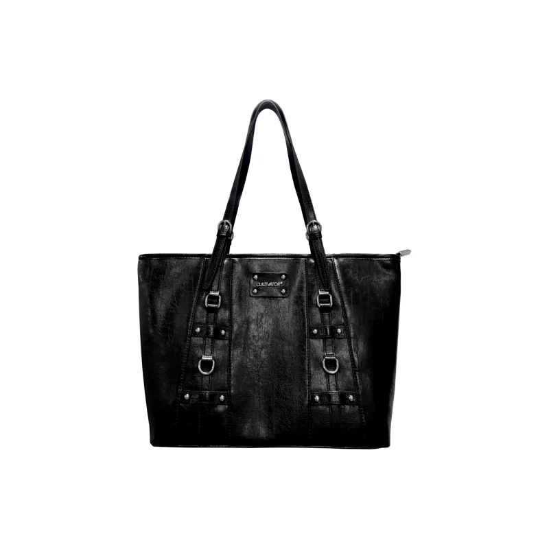 CULTIVATOR PU Tote Bag, Shopping Bag, Shoulder Bag Tubas Unisex Multicolor-0