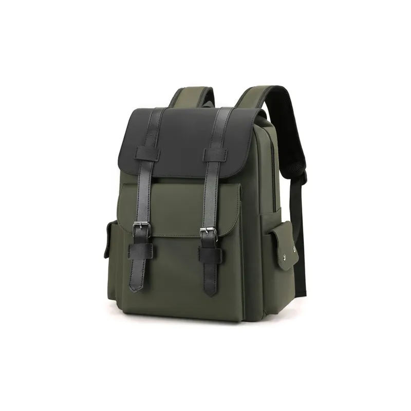 Fitchell Membrana Dermalis Backpack Men's Gray/Army Green/Black-11