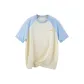 Apricot & Light Blue
