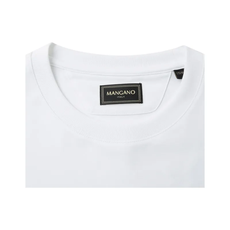 MANGANO T Shirts Men White-3
