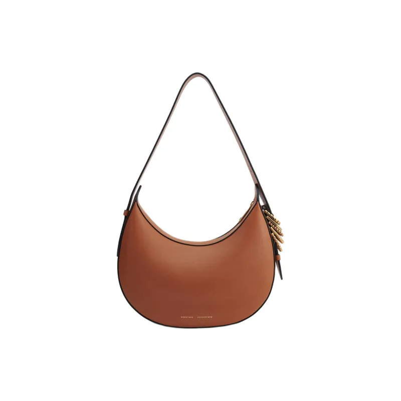 DOROTHEE SCHUMACHER Calfskin Handbag Women's Tan-0