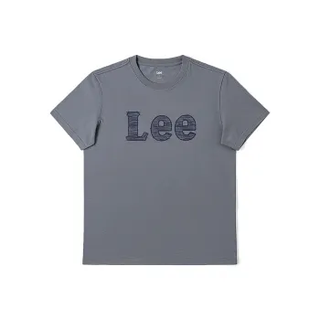 Lee T Shirts Men Iron Gray
