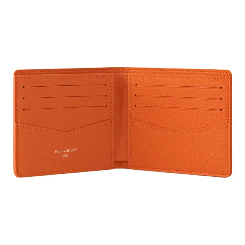 LOUIS VUITTON Tennis Slender Wallet Brick Red-3