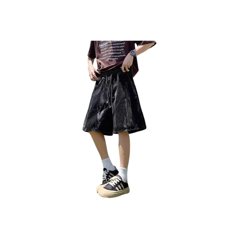 City Hipster Denim Shorts Unisex-0