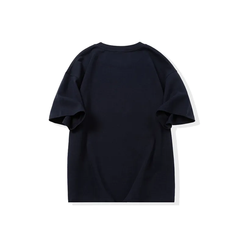 FASTFISH T Shirts Unisex Navy Blue-1