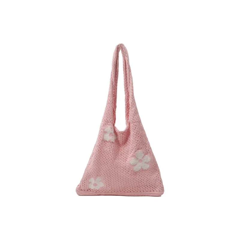 NX DOUGHNUT Woven Shoulder Bag Women's Multicolor-6