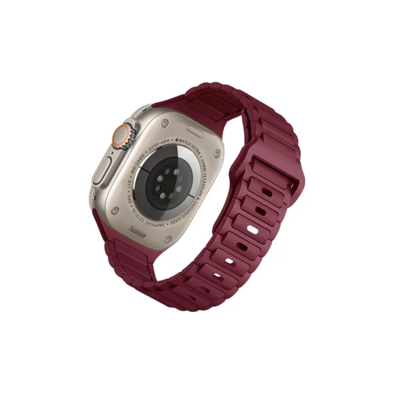 KVZUVUU Apple Compatibility Watch Band Silicone Material-22