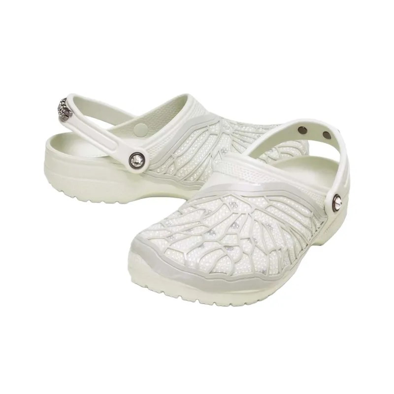 Swarovski x Crocs Classic Clog Clogs Unisex White-1