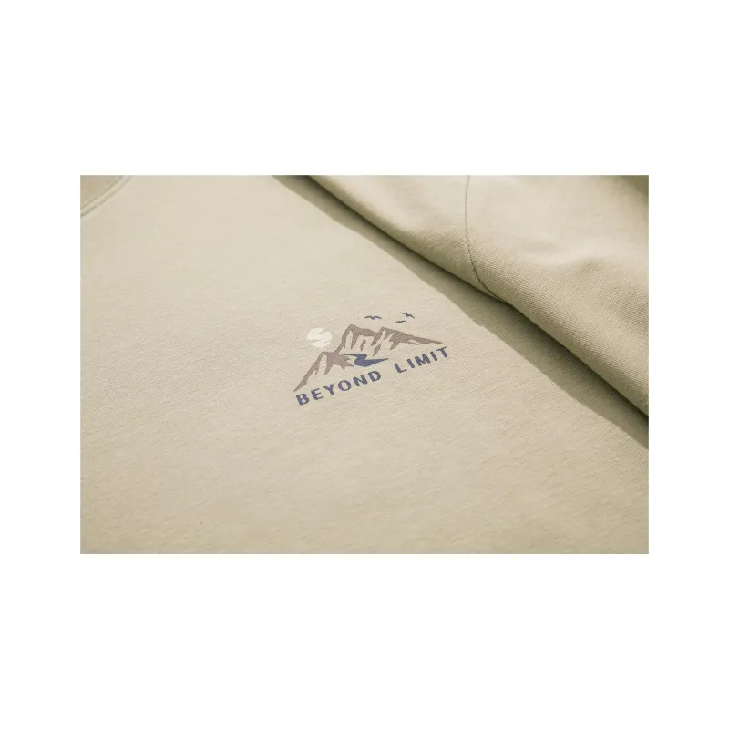 WOOD SOON Summer Sports Crew Neck Basic T Shirt Unisex-13