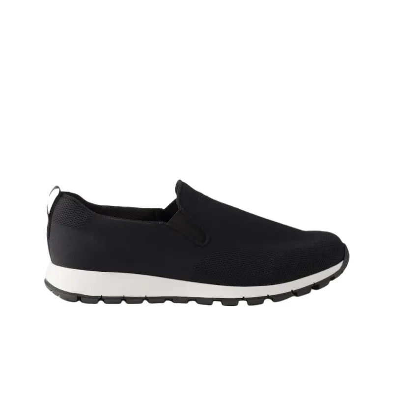 PRADA Casual Shoes 3cm Men's Black-1