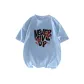 [100% cotton]Glacier Blue (Tf Flowing Brush Stroke)