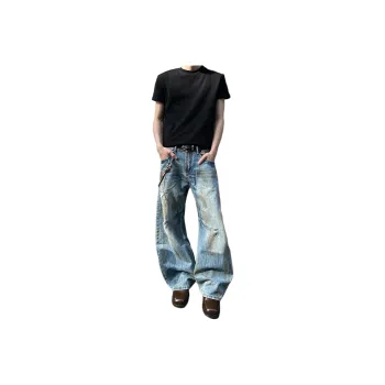 Pirkadat Jeans Unisex Blue