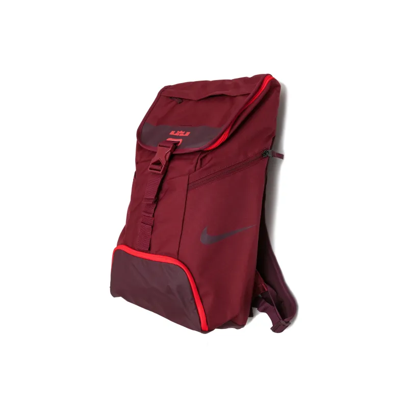 Nike Polyester Backpack Regular Unisex Burgundy-1