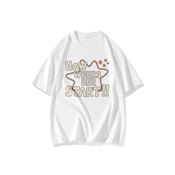 FAIRWHALE Drop Shoulder Sleeve T Shirt Women's