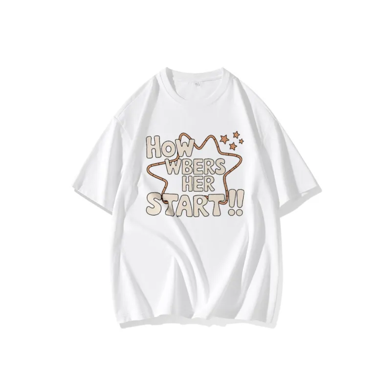 FAIRWHALE Drop Shoulder Sleeve T Shirt Women's-0