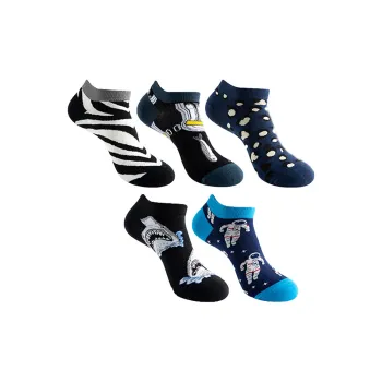 The Temptation Of The Muse No Show Socks Unisex 5 Pack