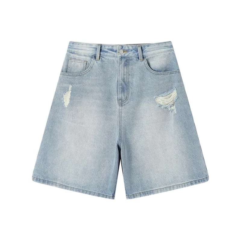 DANGEROUSPEOPLE Denim Shorts Unisex-0