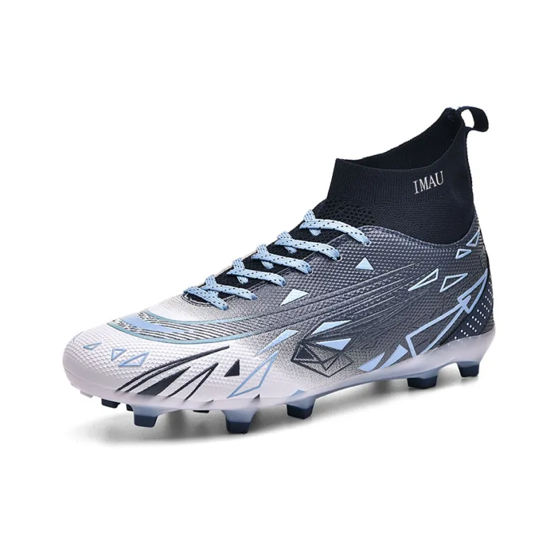 IMAU HG Rubber Short Studs FG Rubber Long Studs TT Rubber Broken Studs Breathable Soccer Shoes Unisex-8
