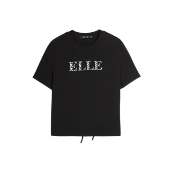 ELLE T Shirts Women's Black